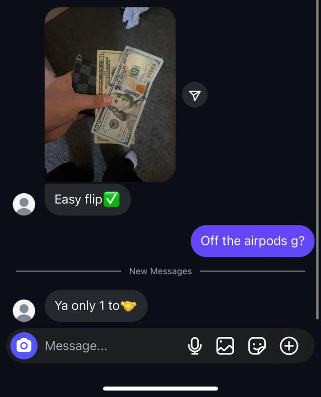 Customer testimonial screenshot